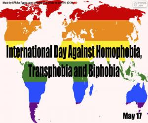 пазл Международный день борьбы с гомофобией, трансфобией и бифобией